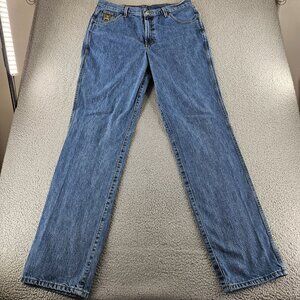 Cinch Jeans Men 36x38 Blue Classic Fit Western Cowboy Denim Straight Green Label